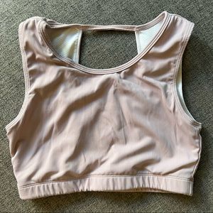 crop shop boutique - open back crop